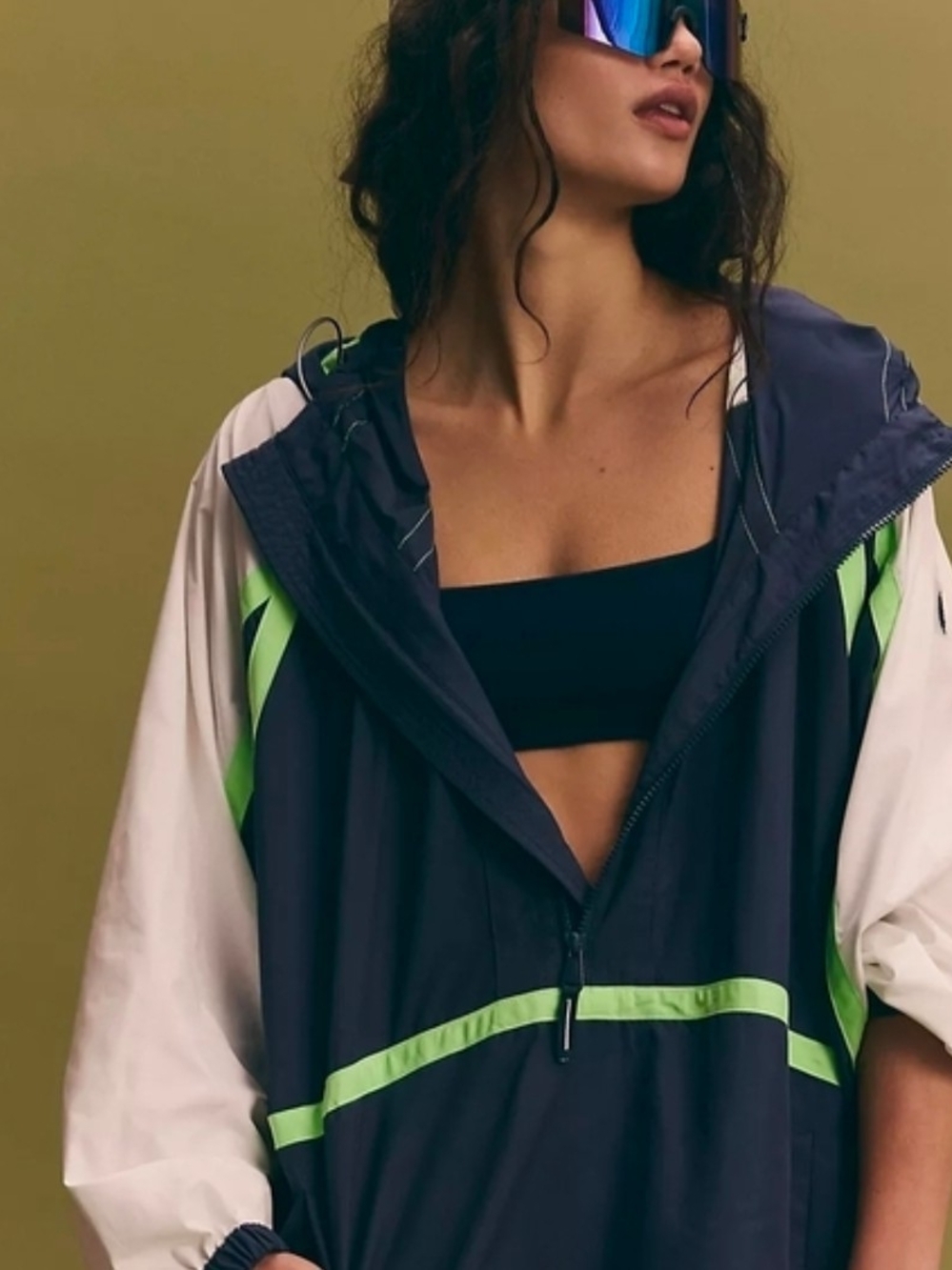 Free People - Care FP Like The Wind Logo Jacket, Size M, NWT